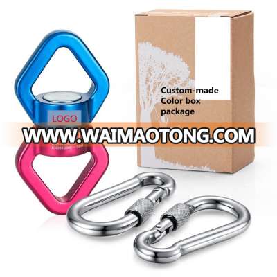 Swing Swivel (30KN) with 2 Carabiners